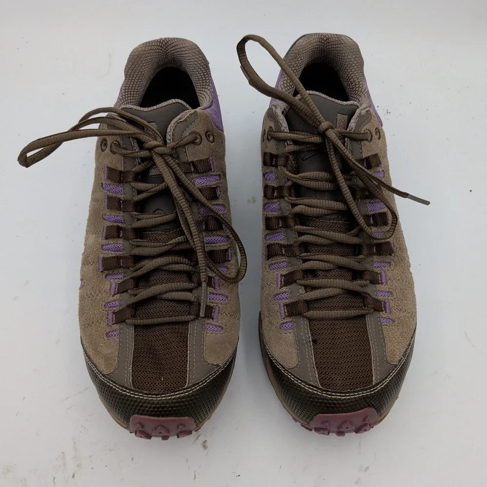 Columbia Master OutDry Waterproof Hiking Shoes Brown Purple BL3696-205 Womens 10